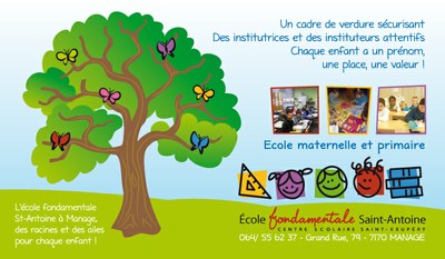 Bienvenue à l'école fondamentale Saint-Antoine Bienvenue à l'école fondamentale Saint-Antoine